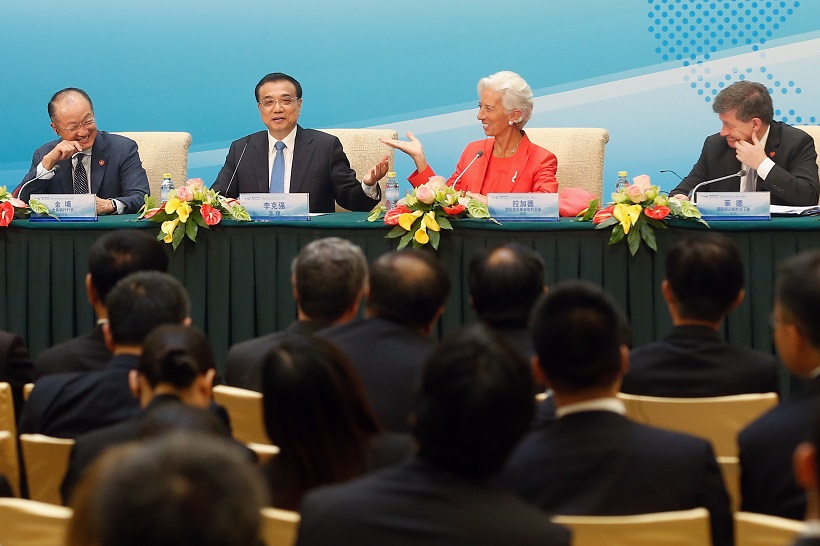 李克強總理會商六大國際組織“掌門人”，把脈中國經(jīng)濟