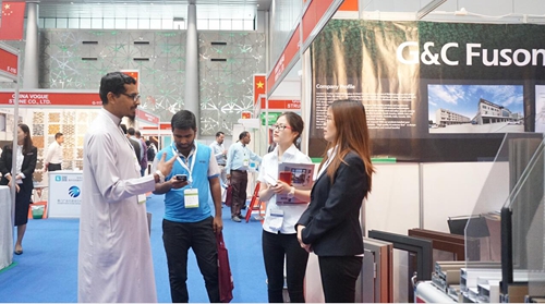 富軒門(mén)窗卡塔爾國(guó)際建材博覽會(huì)大捷歸來(lái)