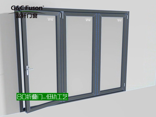 80折疊門_低軌工藝