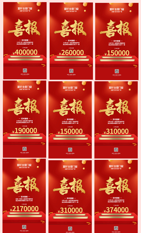 榮耀收官|(zhì)富軒全屋門窗新品狂歡節(jié)，創(chuàng)下1.07億斐然業(yè)績！
