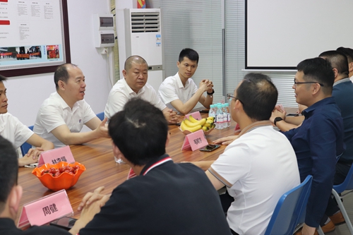 熱烈歡迎博皇家居集團(tuán)探訪富軒全屋門窗！