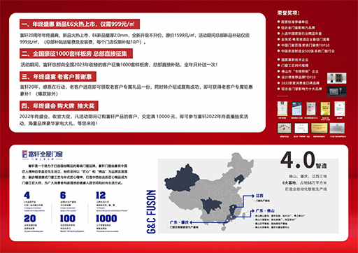 2022年富軒全屋門窗年終收官大促“雙12”活動(dòng)來啦！